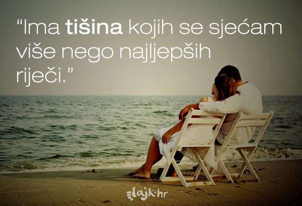 Tišina je nekad najljepša uspomena