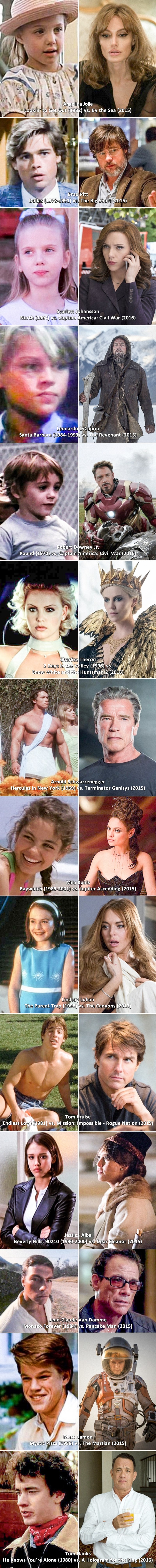 Kako je ovih 14 glumaca izgledalo u prvoj ulozi u životu?