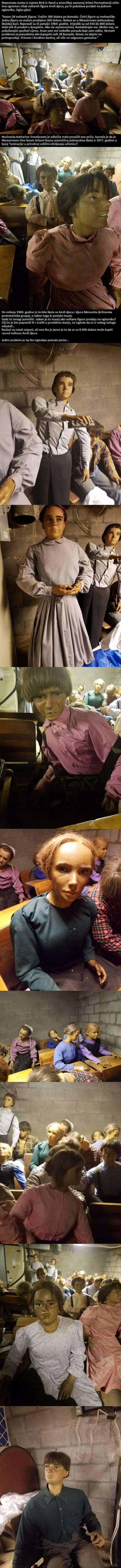 Netko prodaje bizarne voštane figure cijelog dječjeg razreda