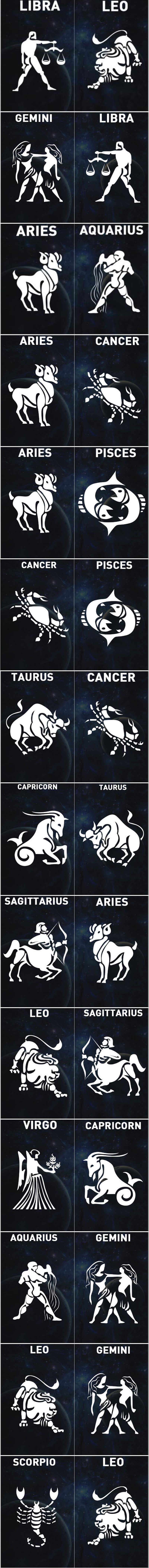 TOP 14 najboljih horoskopskih parova