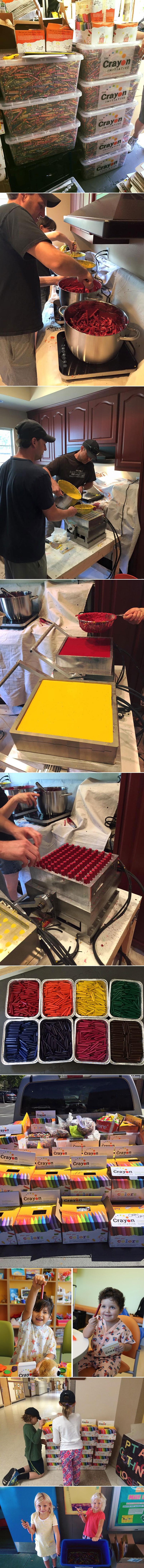 GALERIJA: Marljivi tata usrećio stotine djece, a bez potrošenog novčića!