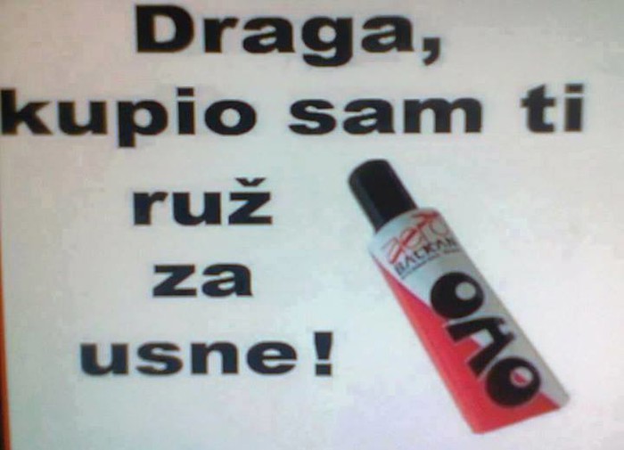 Ljubljenoj uputio suptilnu poruku