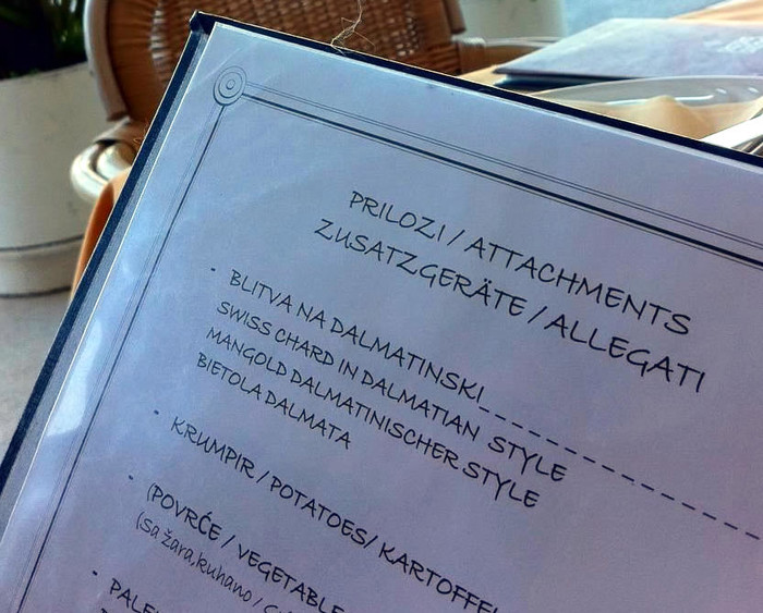 Hrvatski restoran uveo Google meni