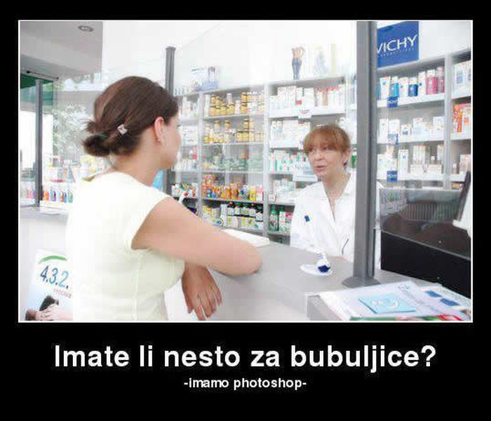 Photoshop odsad i u ljekarnama