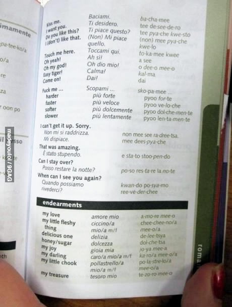 Seks na talijanskom: Ne diže mi se, sorry?