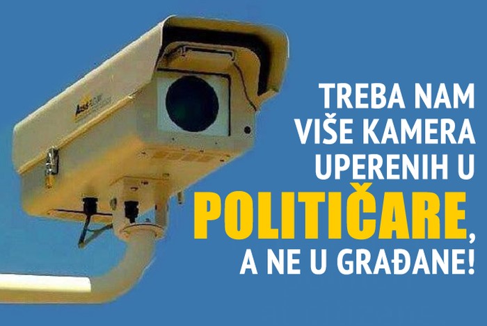 Da kamerama, ali za prave lopine!