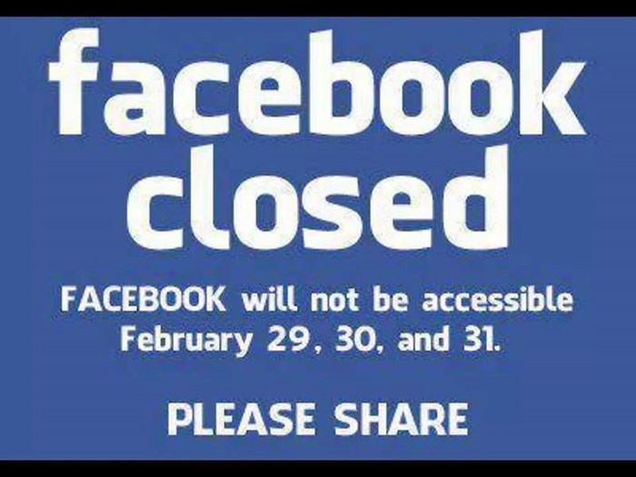Facebook se zatvara na tri dana: Pripremite se