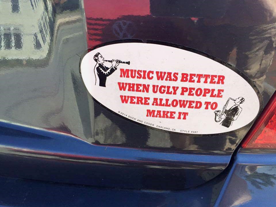 Glazbu smiju raditi samo lijepi?