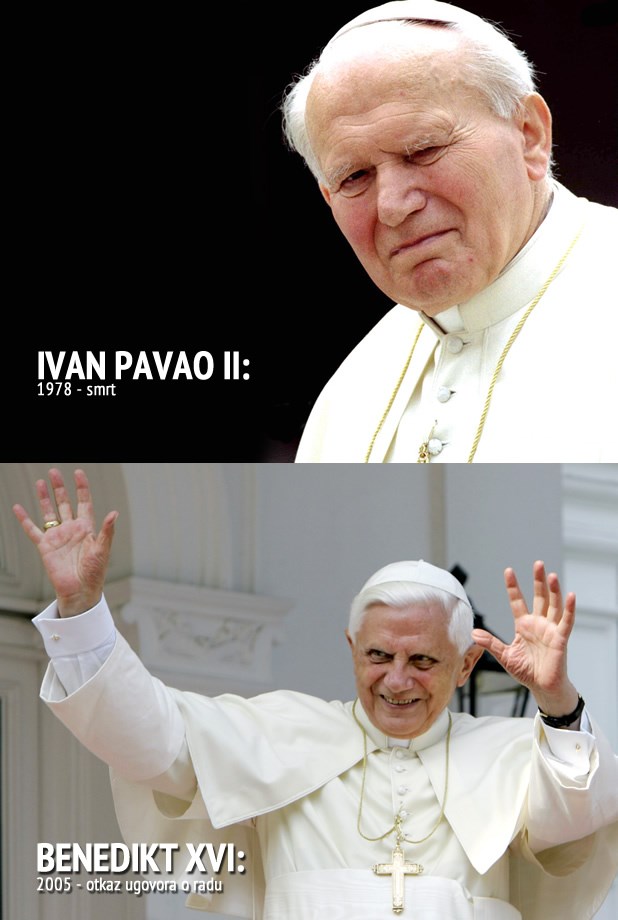 Papa dao otkaz: Nek se netko drugi nateže s problemima?