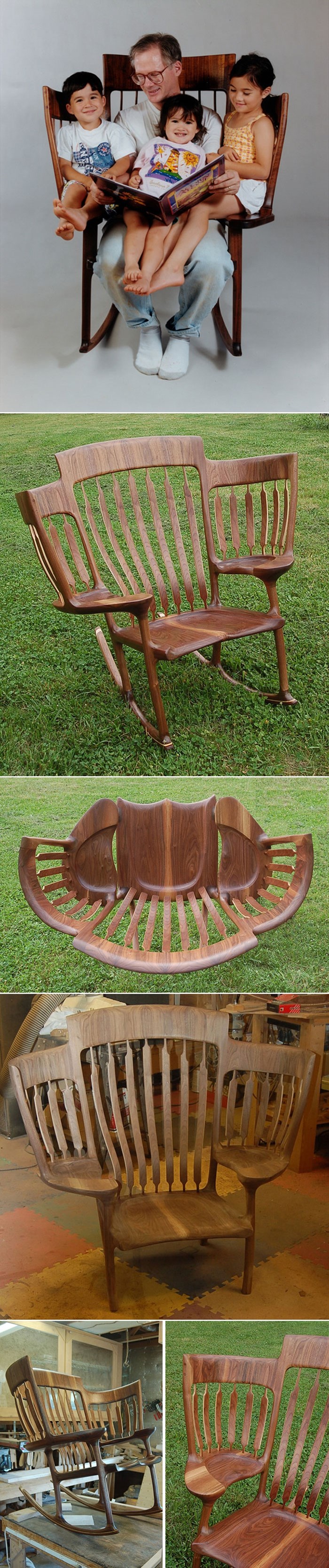 GALERIJA: Kada je krilo postalo pretijesno, dizajnirao je stolicu za četvero