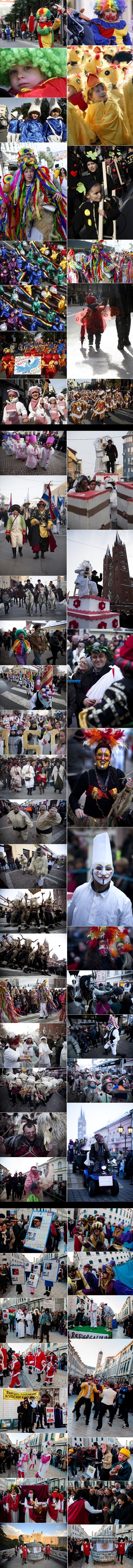 Karnevalsko ludilo u Opatiji, Đakovu i Dubrovniku