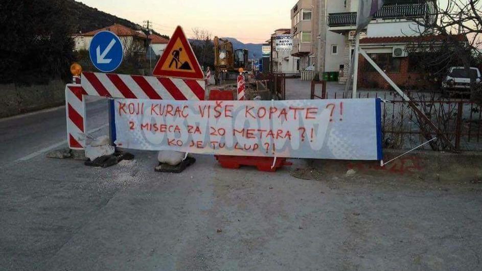 Samo u Hrvatskoj: Izvođači radova pretjerali s odugovlačenjem, dočekala ih poruka!