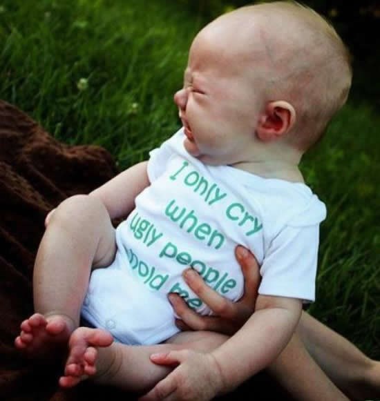 "Plačem samo kad me ružni ljudi drže"