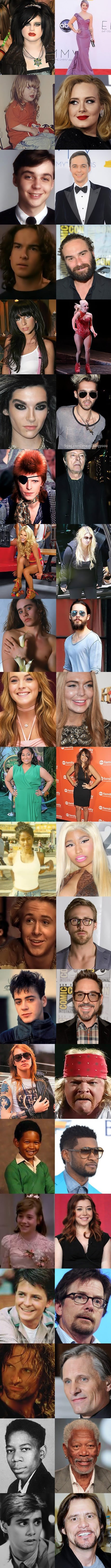 Poznati i slavni: Nekad i sad