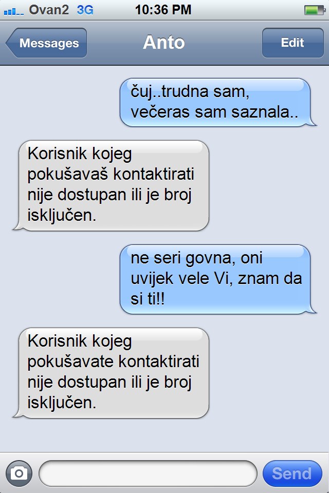 Kad ti javi da je trudna, a ti preglup za izvući se