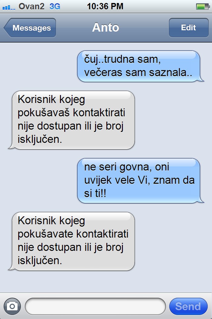 Kad ti javi da je trudna, a ti preglup za izvući se