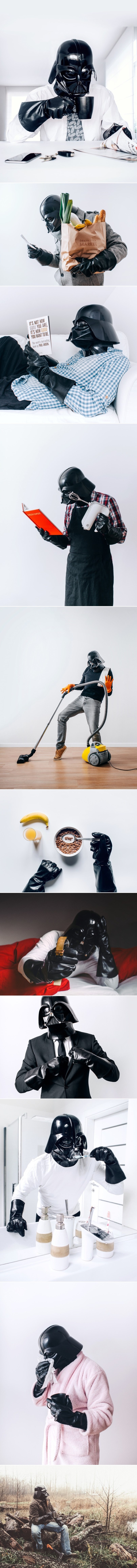 GALERIJA: Kako bi izgledao jedan običan, pomalo dosadan dan.. Dartha Vadera!?