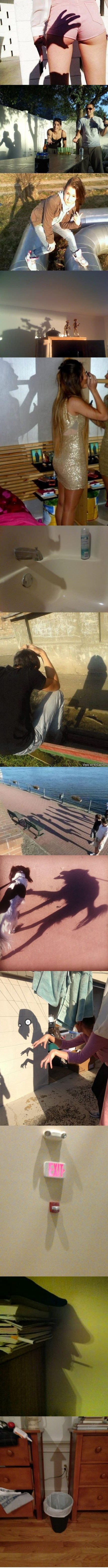 Zločeste sjene koje se potpuno razlikuju od svojih stvarnih oblika