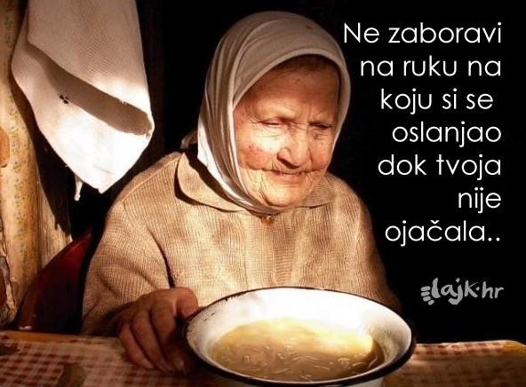 Ne zaboravi roditelje u starosti