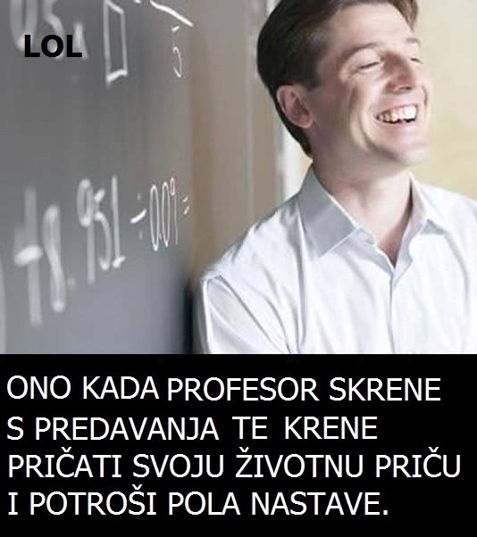 LoL ... kad se samo sjetim ...