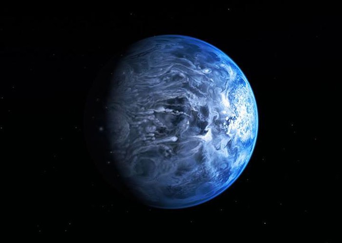 Plavičasti planet fejka da je raspoložen za Zemljane
