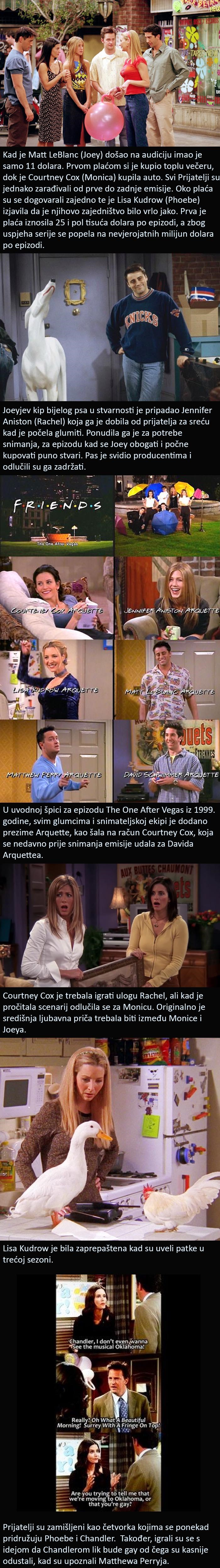 Još uvijek popularni Prijatelji: Stvari koje niste znali o njima