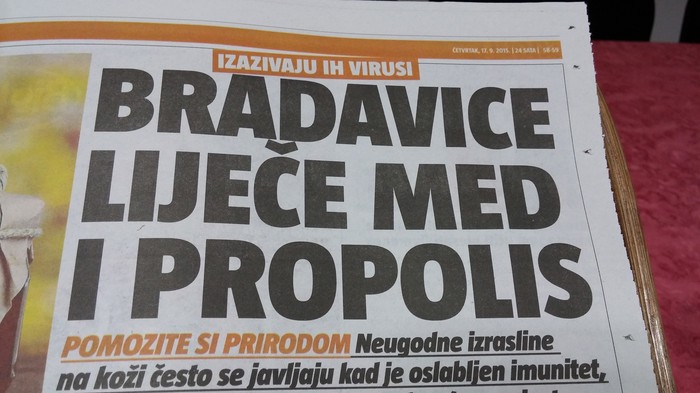 Lijek protiv meda i propolisa 