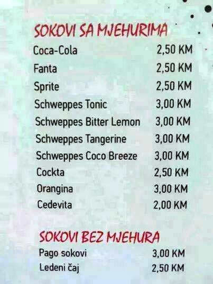 Ništa bolje od sočnih mjehura