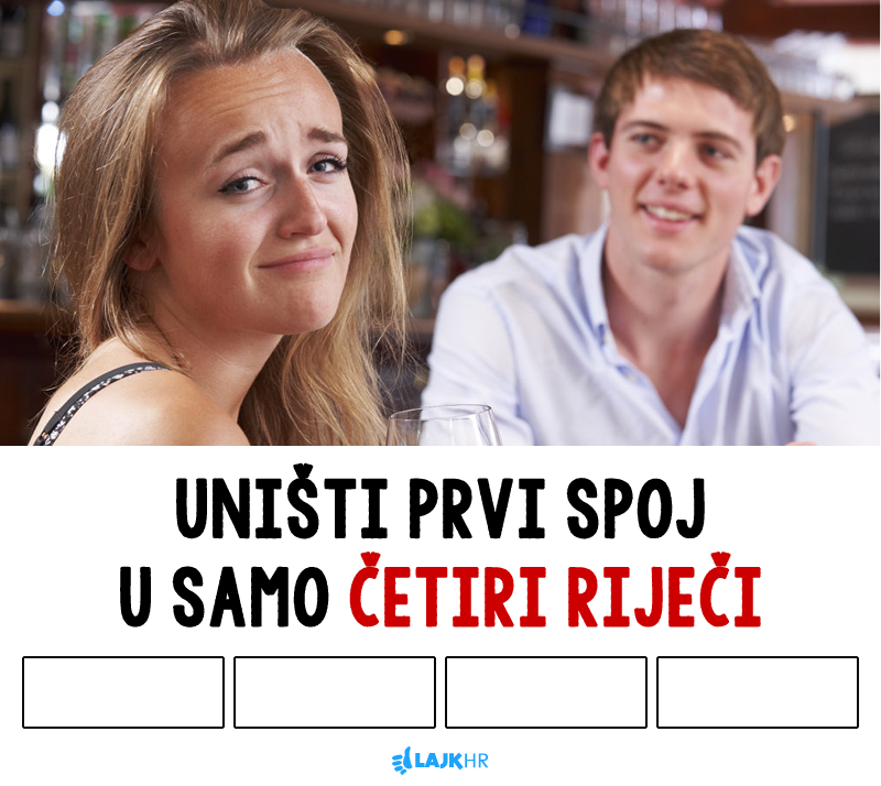 Uništi prvi spoj u 4 riječi