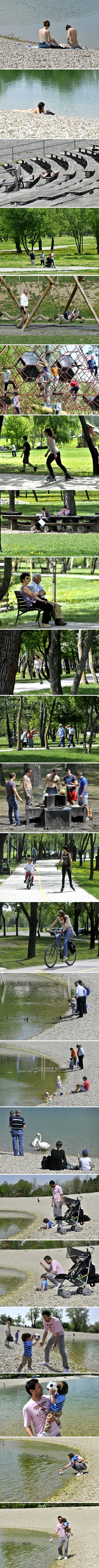 Na Bundek već stiglo ljeto