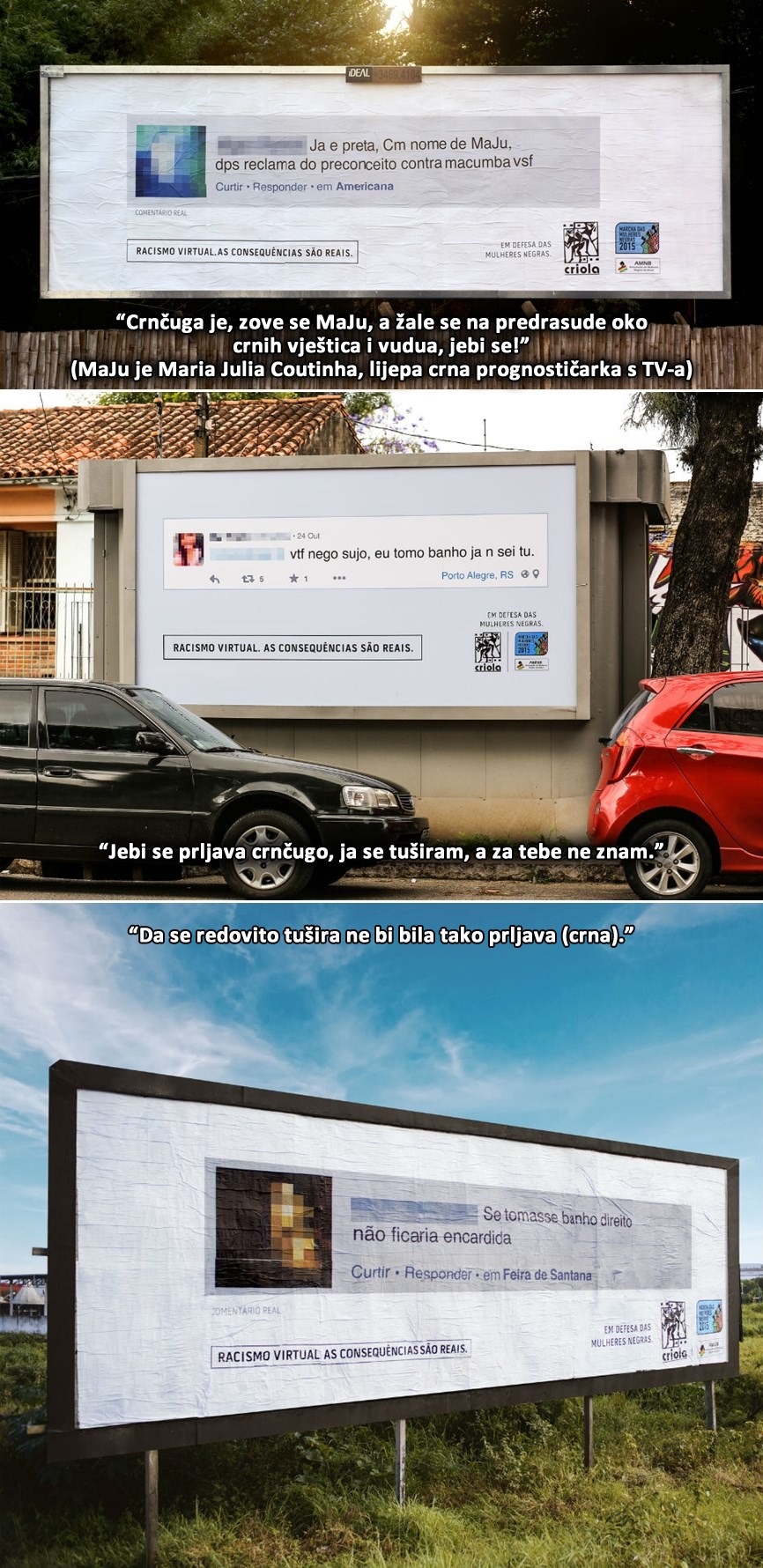 GENIJALNA OSVETA RASISTIMA: Ekipa uzima ružne postove i pretvori ih u sramotu za autora!