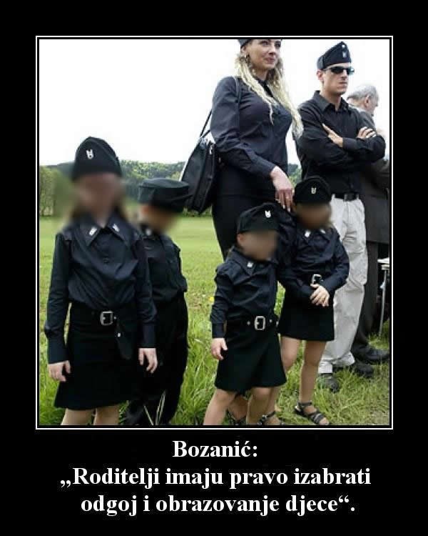 Crkveni naputak u praksi: Slatke ustašice bit će dobri ljudi