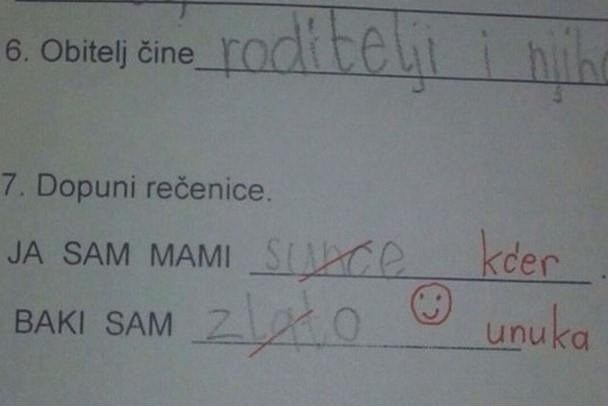 I opet učiteljica djetetu nije priznala odgovor koji je morala priznati!