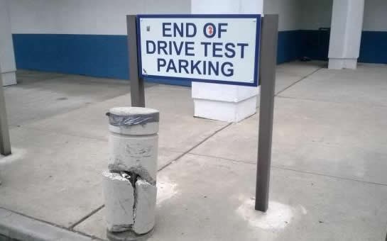 Kraj parkinga auto-škole