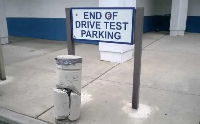 Kraj parkinga auto-škole