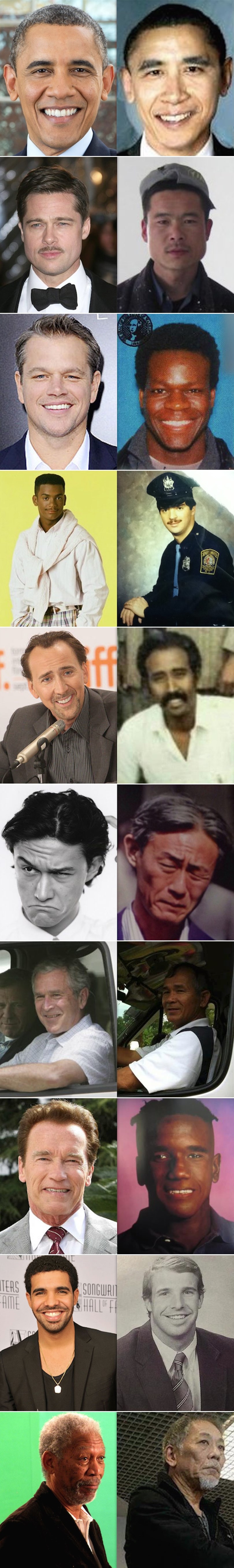 Galerija: Klonovi poznatih i slavnih, ali druge "rase"