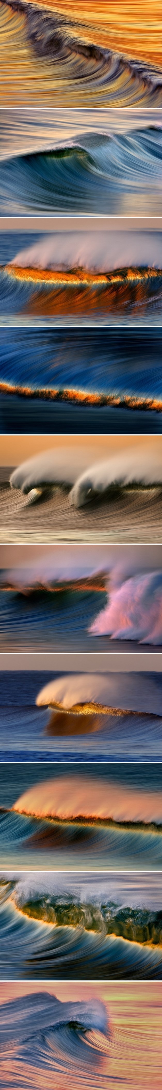 Prelijepe slike valova u dugoj ekspoziciji