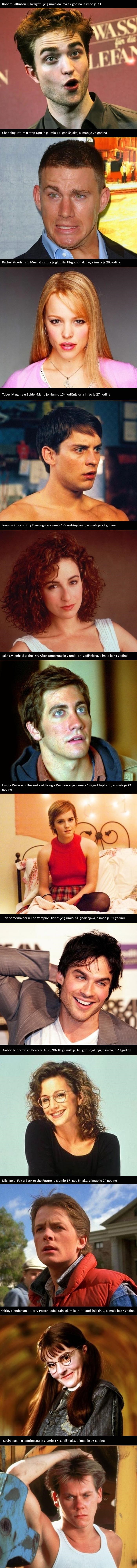 Stari tinejdžeri: Koliko su zaista godina glumci imali kad su tumačili uloge srednjoškolaca