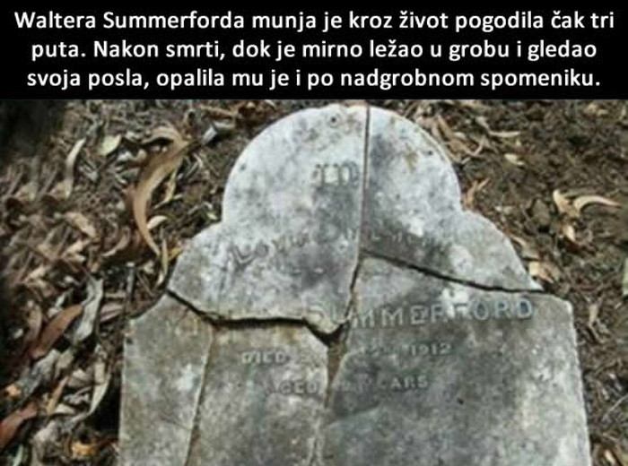 Neće grom u koprive, ali očito mu je jadni Walter bio drag
