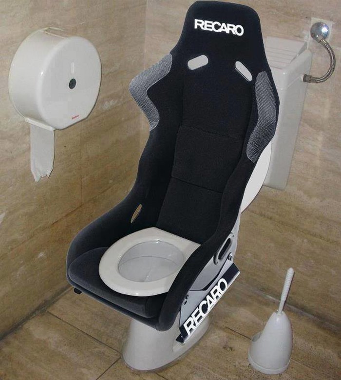 Sportski WC za dobro ležanje u zavoju