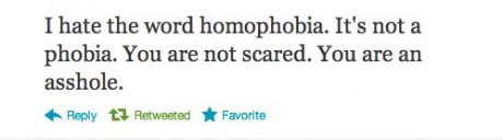 Homofobija nije fobija - jednostavno si šupčina?