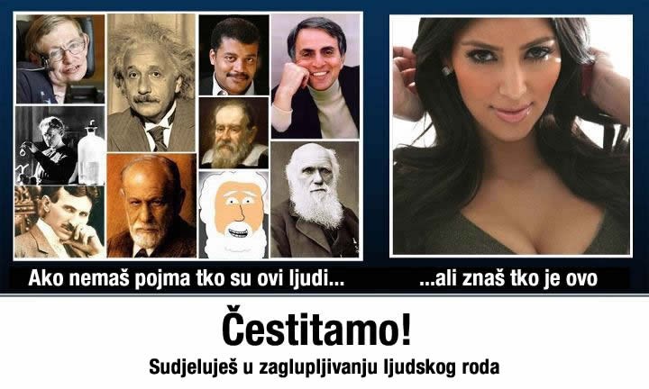 Možete li nabrojati tko su osobe s lijeve strane slike?