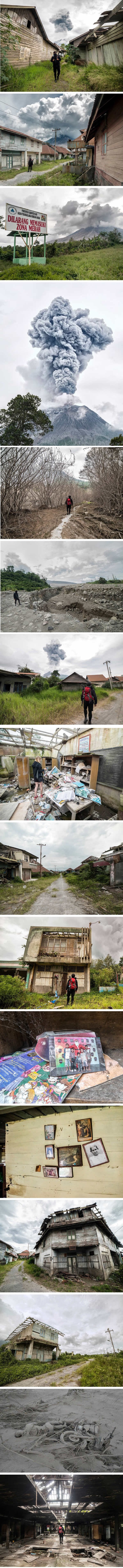 Ušao je u područje stradalo od erupcije vulkana i napravio nevjerojatne fotografije