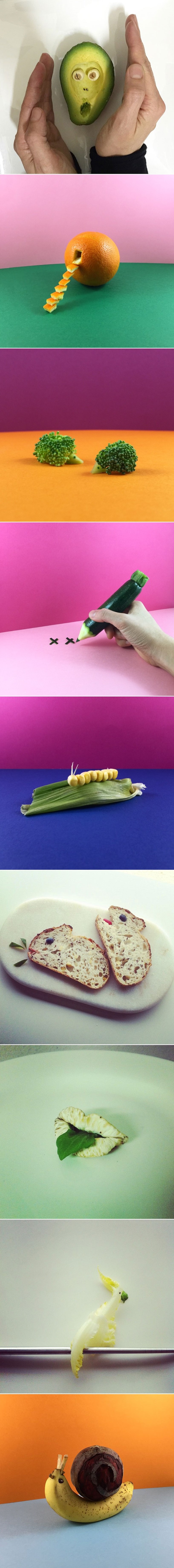 GALERIJA: Kad se zaigraš sa hranom, nastanu mala umjetnička djela