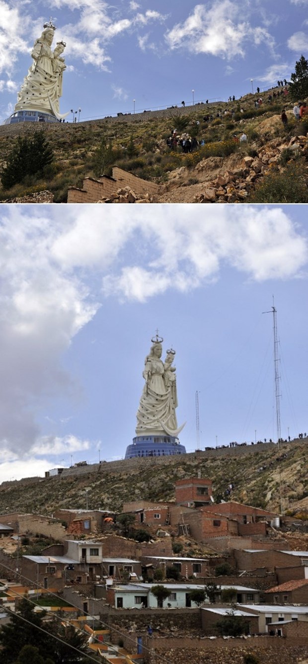 Veća i od Isusa: Bolivijci podigli divovski kip Djevice