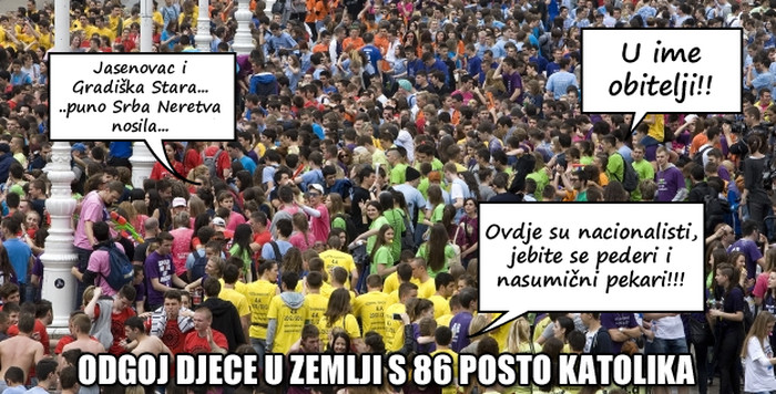 Fašistički maturanti Hrvatske: Mržnja, klanje, Hitlerovanje