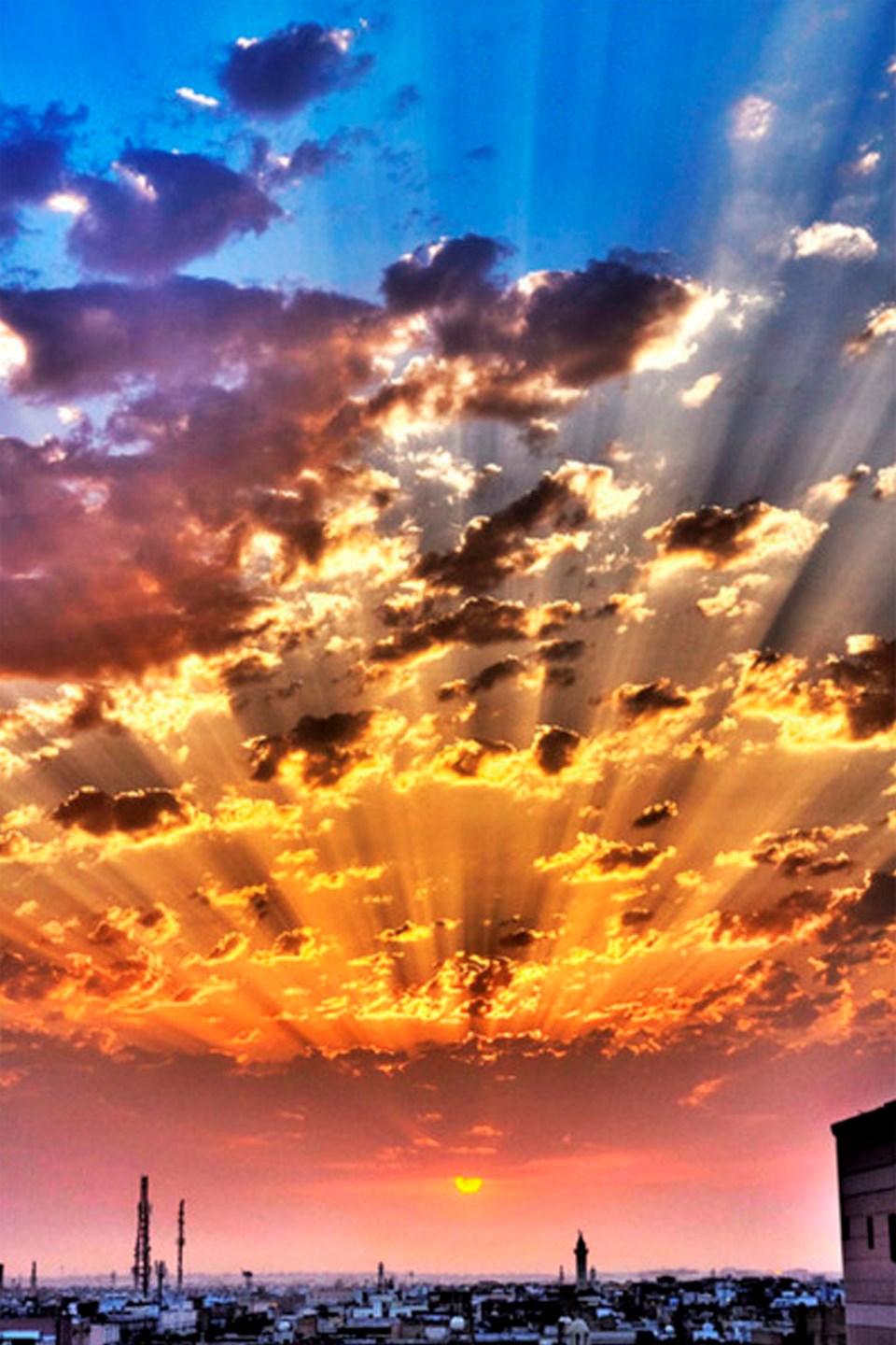 Veličanstvene boje sutona nad Istanbulom