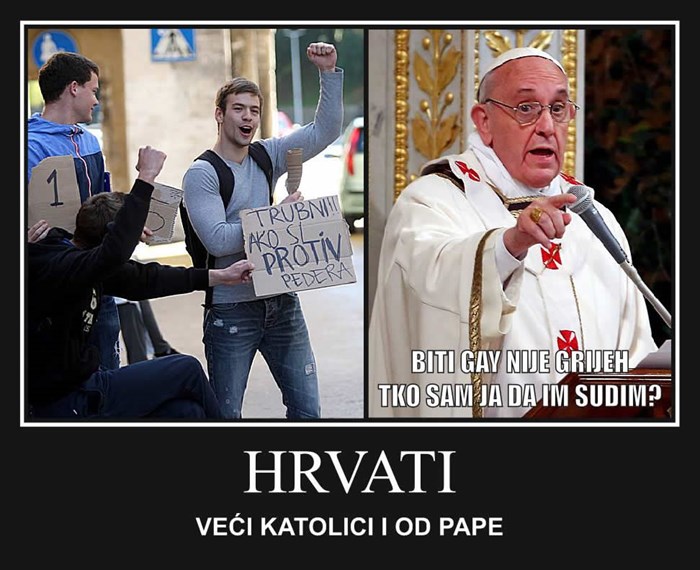 Hrvati veći katolici od Pape