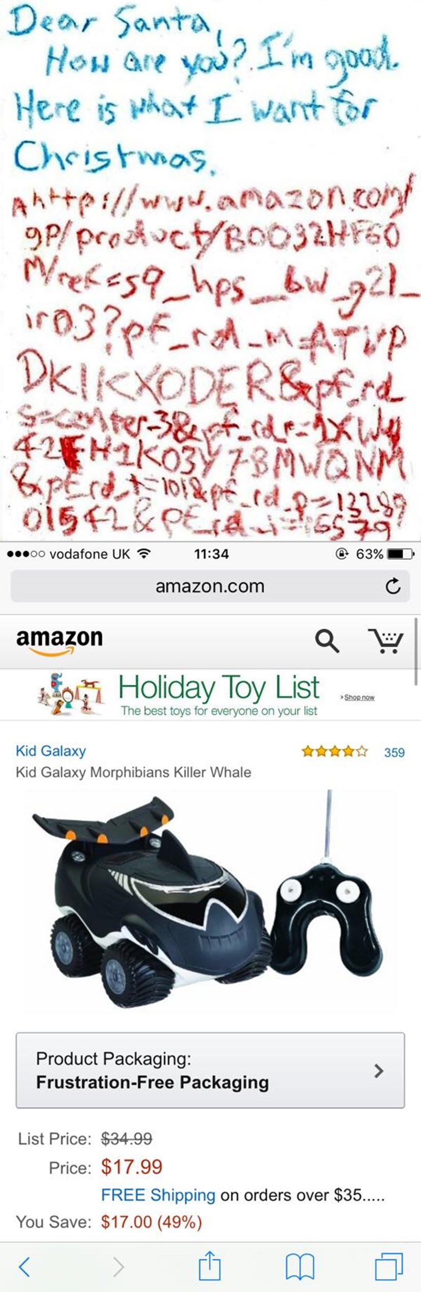 TI DANAŠNJI MLADI: Ovako izgleda moderno pismo Djedu Mrazu