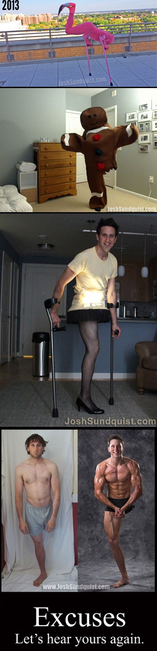 Paraolimpijac s genijalnim kostimima za Noć vještica